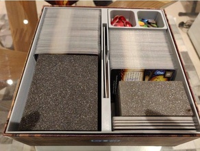 crepúsculo deuses jogo caixa de inserir brinquedo os acessórios boardgame insere organizador tabuleiro 3d print model - Mito3D