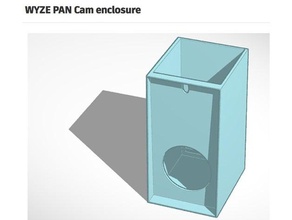 wyze pan camera enclosure 3d print model - Mito3D