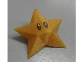 l'étoile de la puissance super mario 64 vidéo jeux 3d print model - Mito3D
