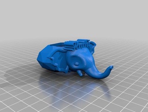 hathi woggle - Zubehör cub scouts 3d print model - Mito3D