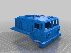 maz cabine des véhicules 3d print model - Mito3D
