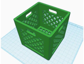 caja de leche 3 pulgadas diámetro exploraciones réplicas 3d print model - Mito3D