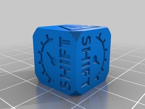 3d çizgi etiketi yuvarlak die12345678910 diğer 3d print model - Mito3D