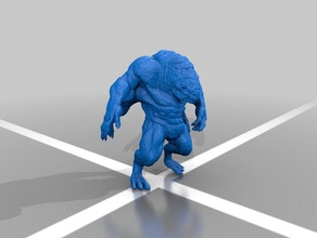 trineo de monstruo criaturas 3d print model - Mito3D