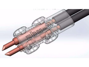 les électrodes titulaire zbu-32 du soudage springsbattery la soudeuse stylo poignée l'électronique 3d print model - Mito3D