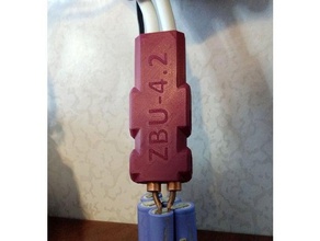spot welder handle zbu-42 start button floating electrode holder electronics 3d print model - Mito3D