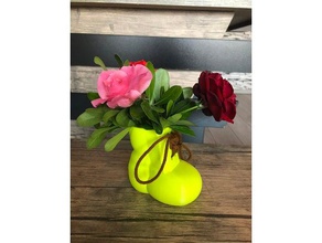 vaso de flores do agregado familiar o flor decoração da casa 3d print model - Mito3D