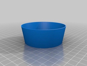 my customized customisable flower pot bowl vase outdoor garden 3d print model - Mito3D