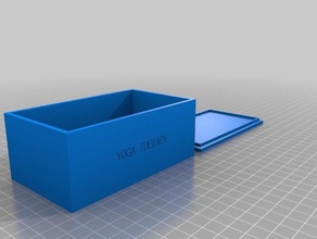 yoga caixa recipientes personalizado 3d print model - Mito3D