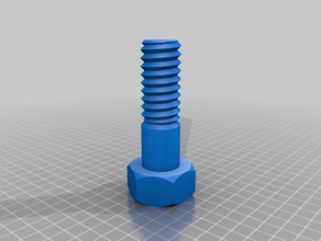 big bolt- toy kiddos parts customized 3d print model - Mito3D