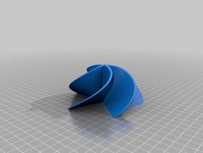 sferica della turbina di vento sculture 3d print model - Mito3D