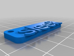 final sleek signs logos customized 3d print model - Mito3D