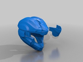 halo de assalto aéreo capacete mk1 mk2 3d impressão 3d print model - Mito3D