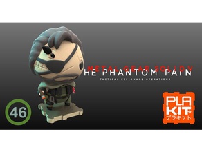 metal gear solid 5 venom snake toys games action figures figurine hideo kojima konami liquid metalgearsolid mgs mgsv miniatures ocelot phantom pain plakit purakito toymaker 3d print model - Mito3D