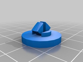 post space clip engineering connector part 3d print model - Mito3D