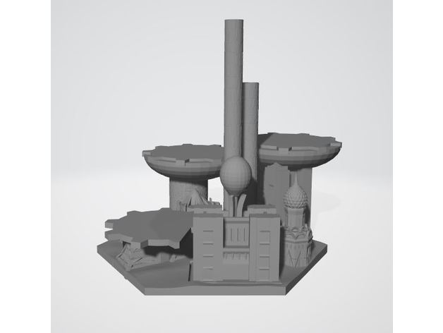 scythe 3d factory games boardgame 3D print model - Mito3D