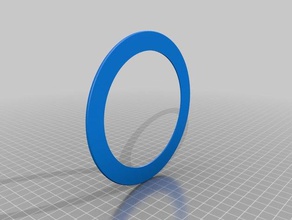 piccola e semplice frisbee sport all'aperto 3d print model - Mito3D