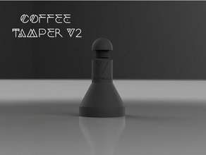 coffee tamper v1 v2 apisonador caf&eacute kitchen dining cafe espresso 3d print model - Mito3D