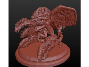 byakhee yaratıklar çağrı cthulhu mitosu hp lovecraft lovecraftian canavar 3d print model - Mito3D