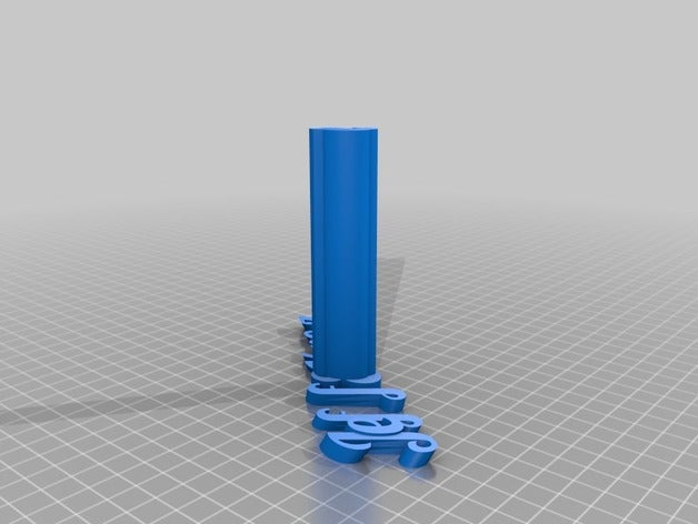 jeff organización personalizado 3D print model - Mito3D