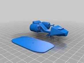 hoverbike 3d printing 3d print model - Mito3D