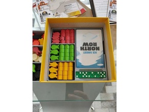 neandertal kickstarter 2ª edição caixa de pastilhas brinquedo jogo os acessórios boardgame insere tabuleiro inserir organizador 3d print model - Mito3D