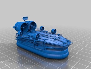 hovercraft no ready models hovership 3d print model - Mito3D