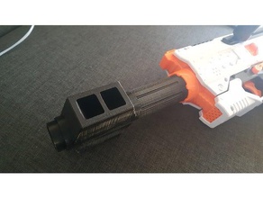 nerf helios francotirador barril deporte al aire libre rival 3d print model - Mito3D