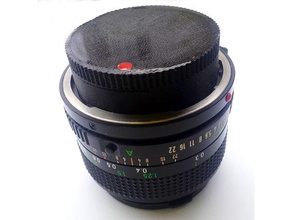 canon fd traseira tampa da lente câmera fotografia peça de reposição 3d print model - Mito3D