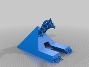 pyramide du sphinx certains lapins sculptures 3d print model - Mito3D
