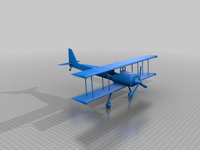 plane art 3d print model - Mito3D