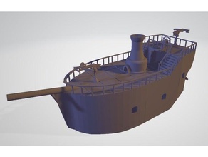 dnd prop dragon cult airship 3d printing desktop storm kings thunder 3d print model - Mito3D