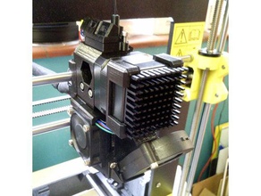 radiateur clip prusa nema17 de l'extrudeuse 3d l'imprimante pièces L'imprimante i3 mk2 mk3 3d print model - Mito3D