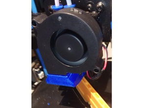 condotto della ventola geeetech a10m semplice ventilatore radiale 3d la stampante parti 3d print model - Mito3D