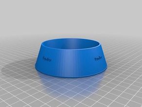 mi tazón personalizado para mascota pet bowl mascotas 3d print model - Mito3D