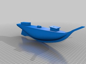 navio passatempo 3d print model - Mito3D