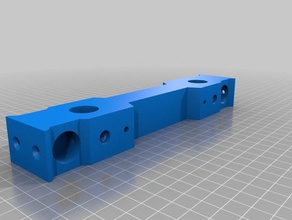 filament holder storage 18mm wood staff 3d printer accessories spool 3d print model - Mito3D