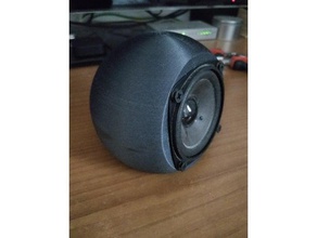 sphère de haut-parleur 3d l'impression 3d print model - Mito3D