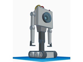 manteiga bot câmera de segurança mais modelo robôs butterbot robô rick morty 3d print model - Mito3D