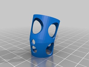 my customized fingercast biology 3d print model - Mito3D