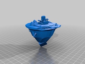 fortnite kevins ilha 3d impressão 3d print model - Mito3D