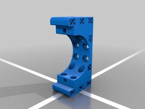 Motorhalter breit in der Robotik ftc tetrix 3d print model - Mito3D
