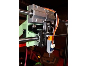 rear bl touch holder am8 a8 3d printer parts 3d print model - Mito3D