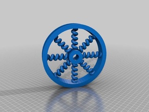 wheel feder models 3d print model - Mito3D