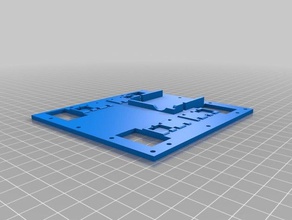 talyn Grundplatte in der Robotik base-blate battlebot Kampf-Roboter mechanische ninjineer Roboter-Grundplatte 3d print model - Mito3D