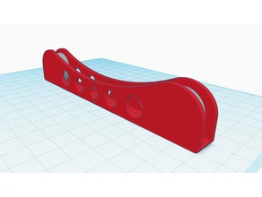 ultimate support de bobine v25 inspiré 3d l'imprimante pièces devilscave filament mk2 mk3 prusa spoolholder tush 3d print model - Mito3D