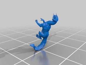 i draghi creature 3d print model - Mito3D