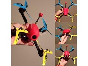 sapo dossel rc veículos drone fpv 3d print model - Mito3D