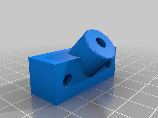 electric fence post holder 3d printing 3D print model - Mito3D