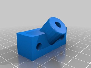 electric fence post holder 3d printing 3d print model - Mito3D